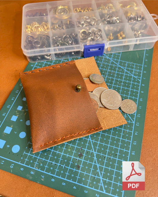 coin pouch pattern *digital pattern*