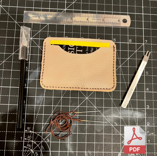 flat card wallet pattern *digital download*